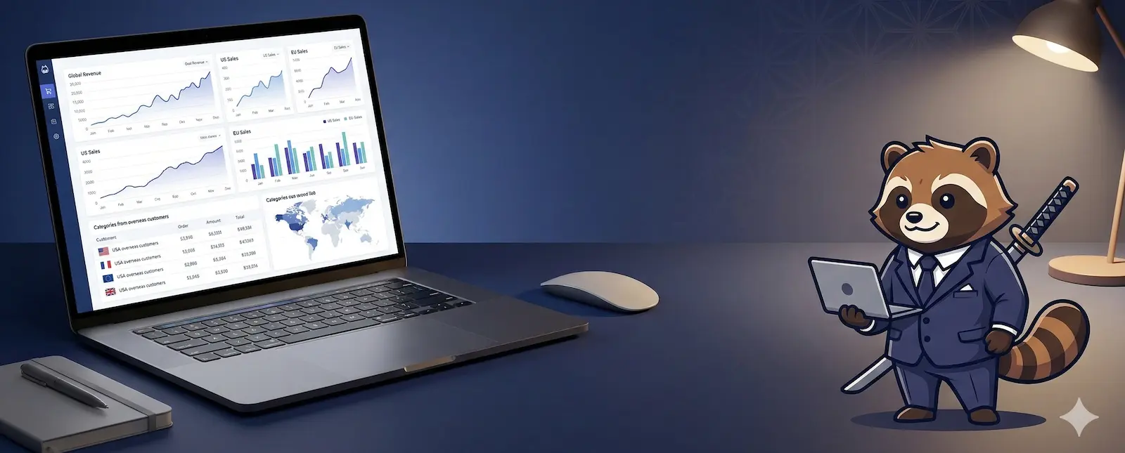 AIたぬき番頭三浦